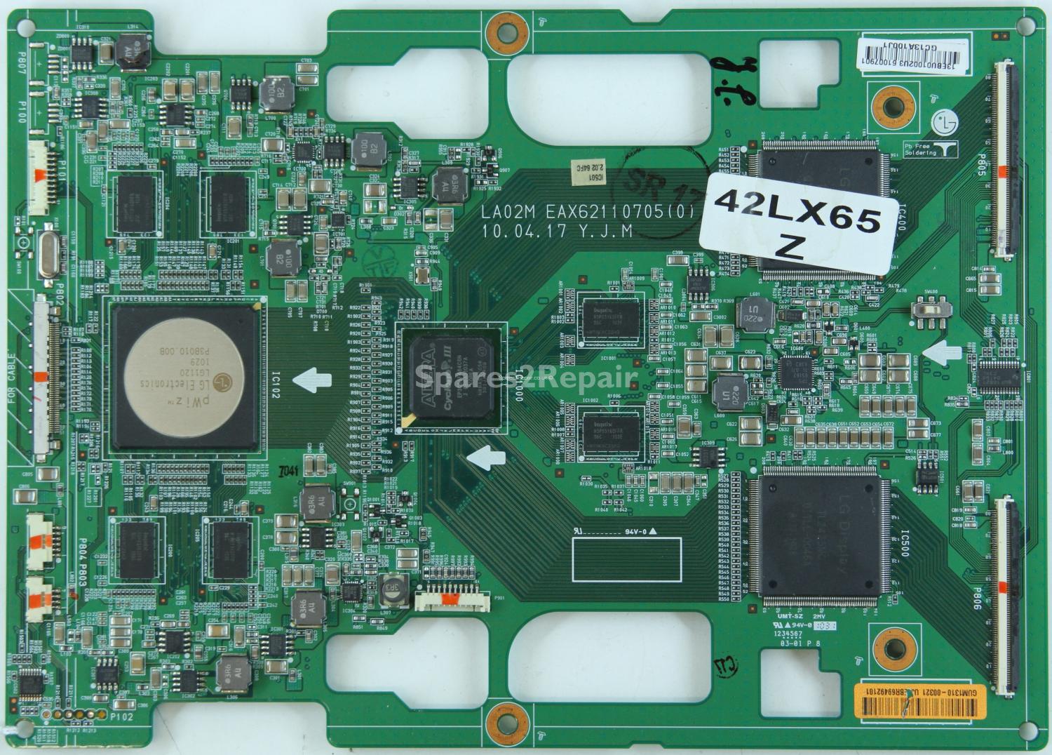 LG 42LX6500 - T-Con - EBR69492101 - EAX62110705(0) - LA02M