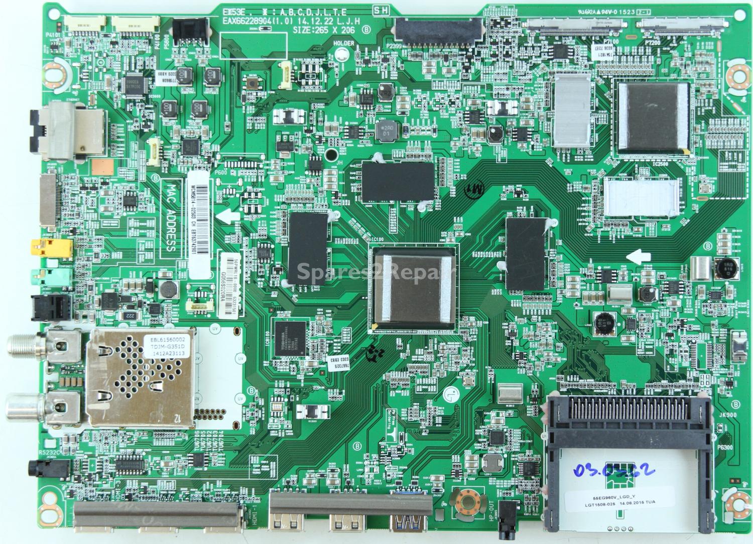 LG 55EG960V - Main AV - EBT63742901 - EAX66228904 (1.0) - LGT1508-025