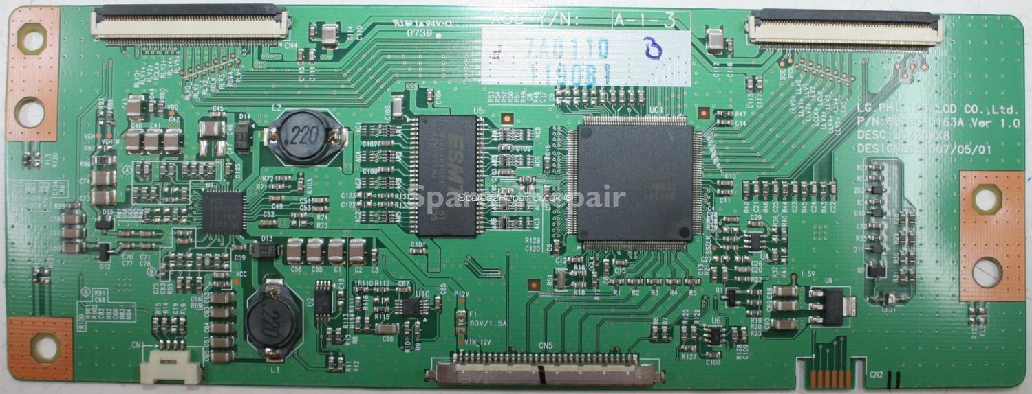 Philips 42PFL5522D - LVDS - 6870C-0163A - VER 1.0 - LC420WX8 - 6871L-1190B