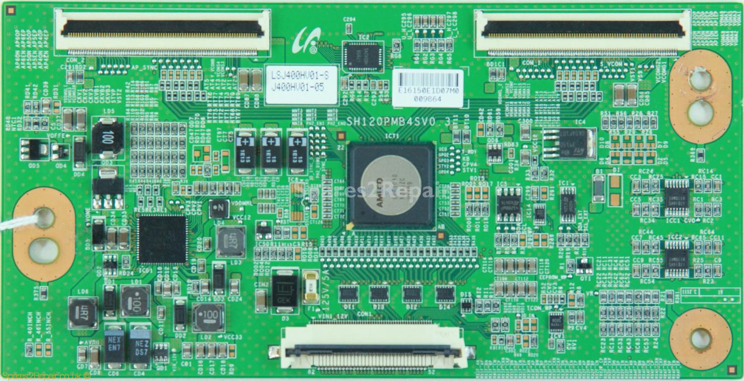 Samsung UE40D6530 - T-Con - LJ94-16150E - SH120PMB4SV0.3 - LSJ400HV01-S