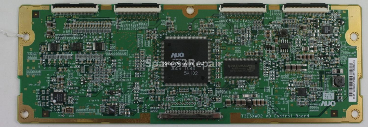 Samsung LE32R74BD - LVDS - 05A30-1A - 55.31T03.003 - T315XWO2 V0 Control Board