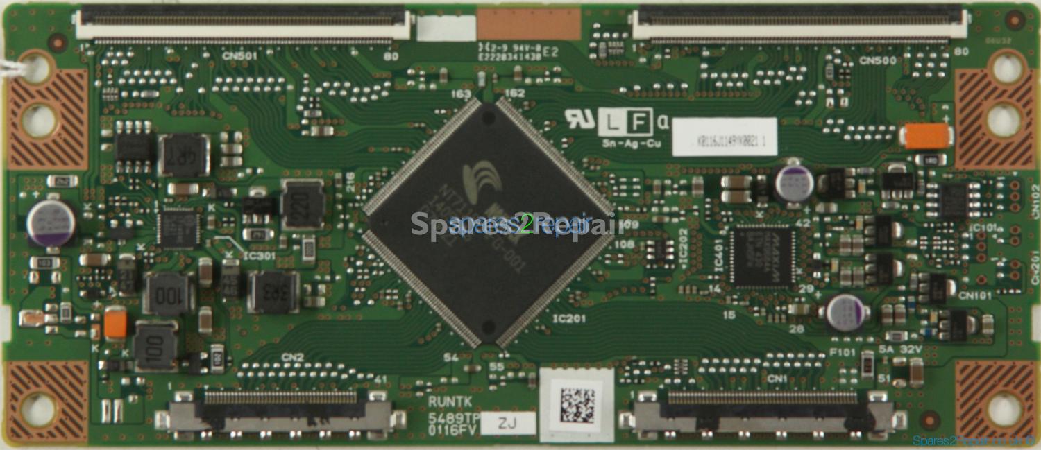 Seiki SE60FO01UK - T-Con - RUNTK5489TP - RUNTK0116FV ZA