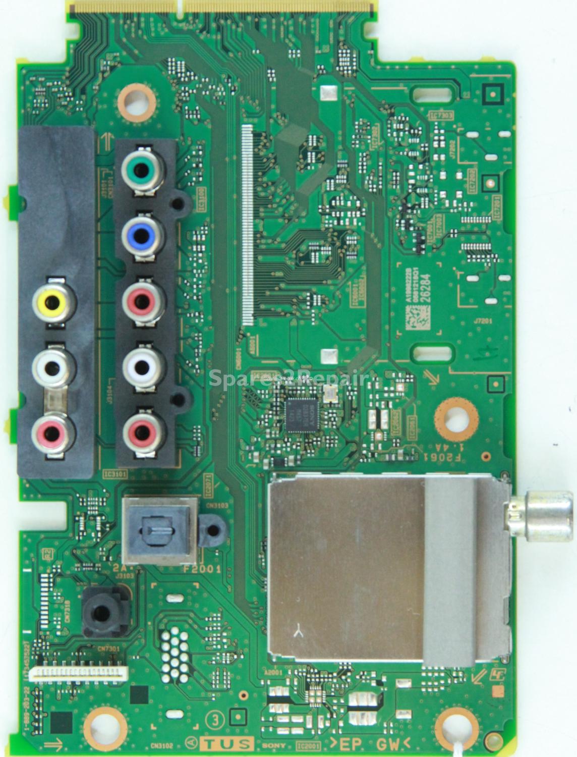Sony KDL-70W850B - Main AV - A1998222B - 1-889-203-22 - 173457522