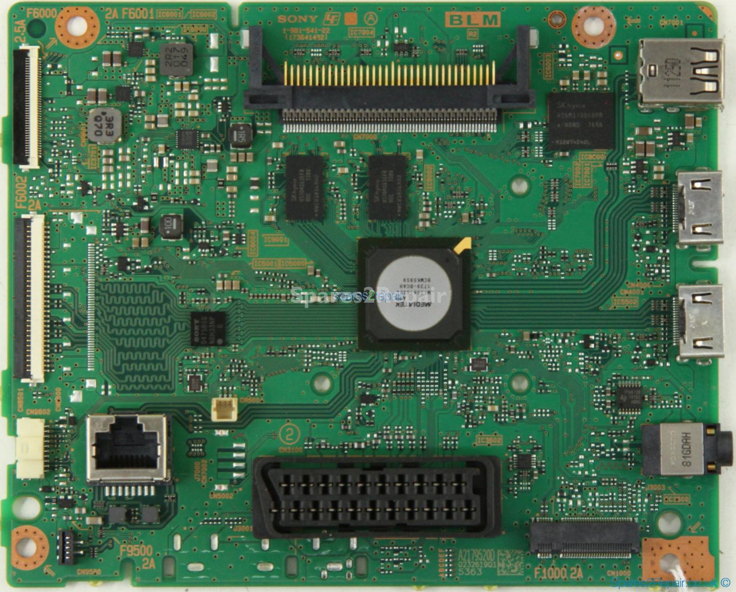 Sony KDL-32WE613 - Main AV - A2179520D - 1-981-541-22 - 173641422