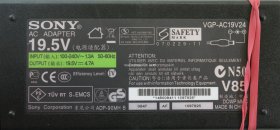 Sony - Charger - VGP-AC19V24 - ADP-90MH B - 19.5V 4.7A (Original)